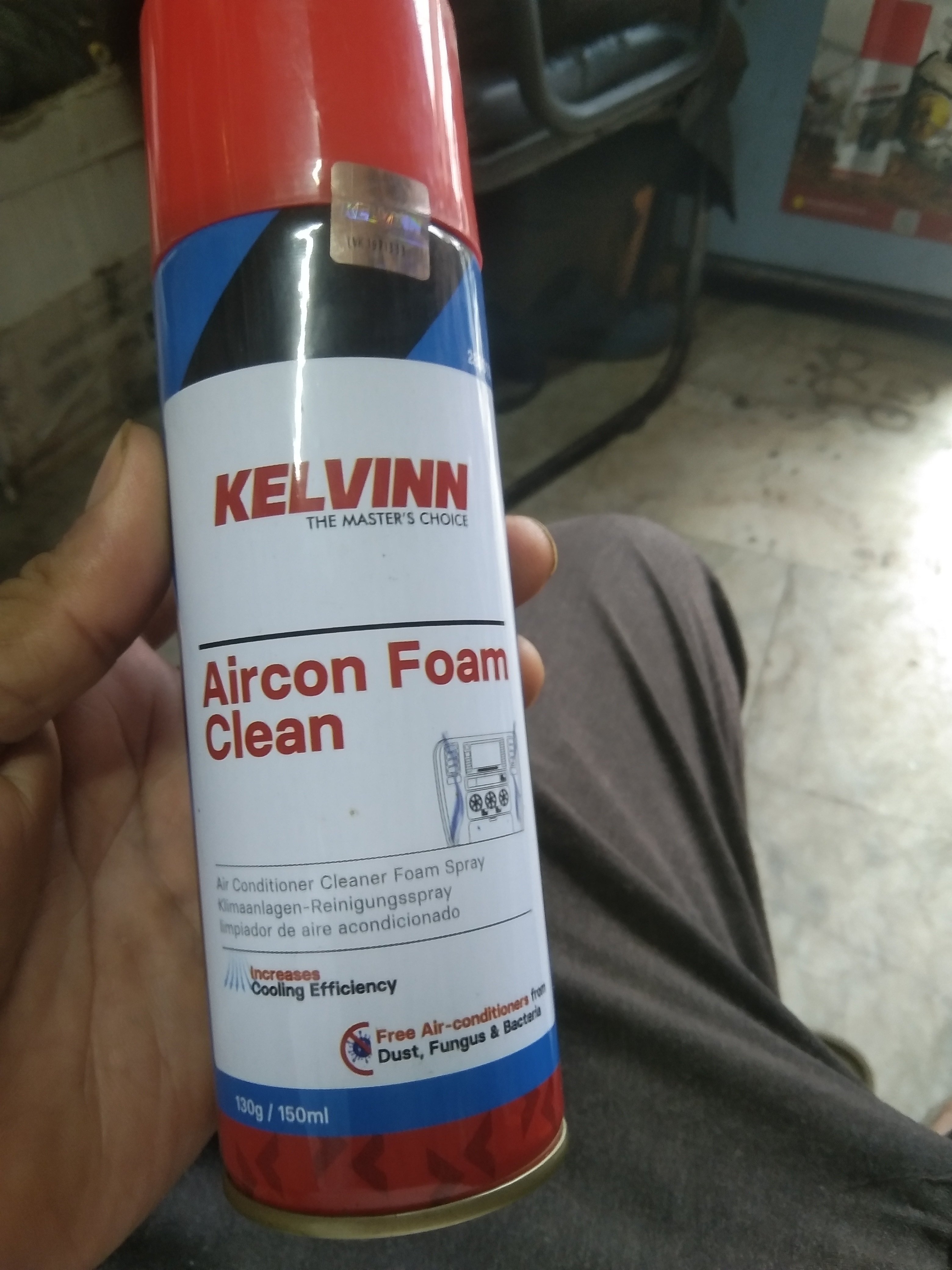 Aircon foam clean