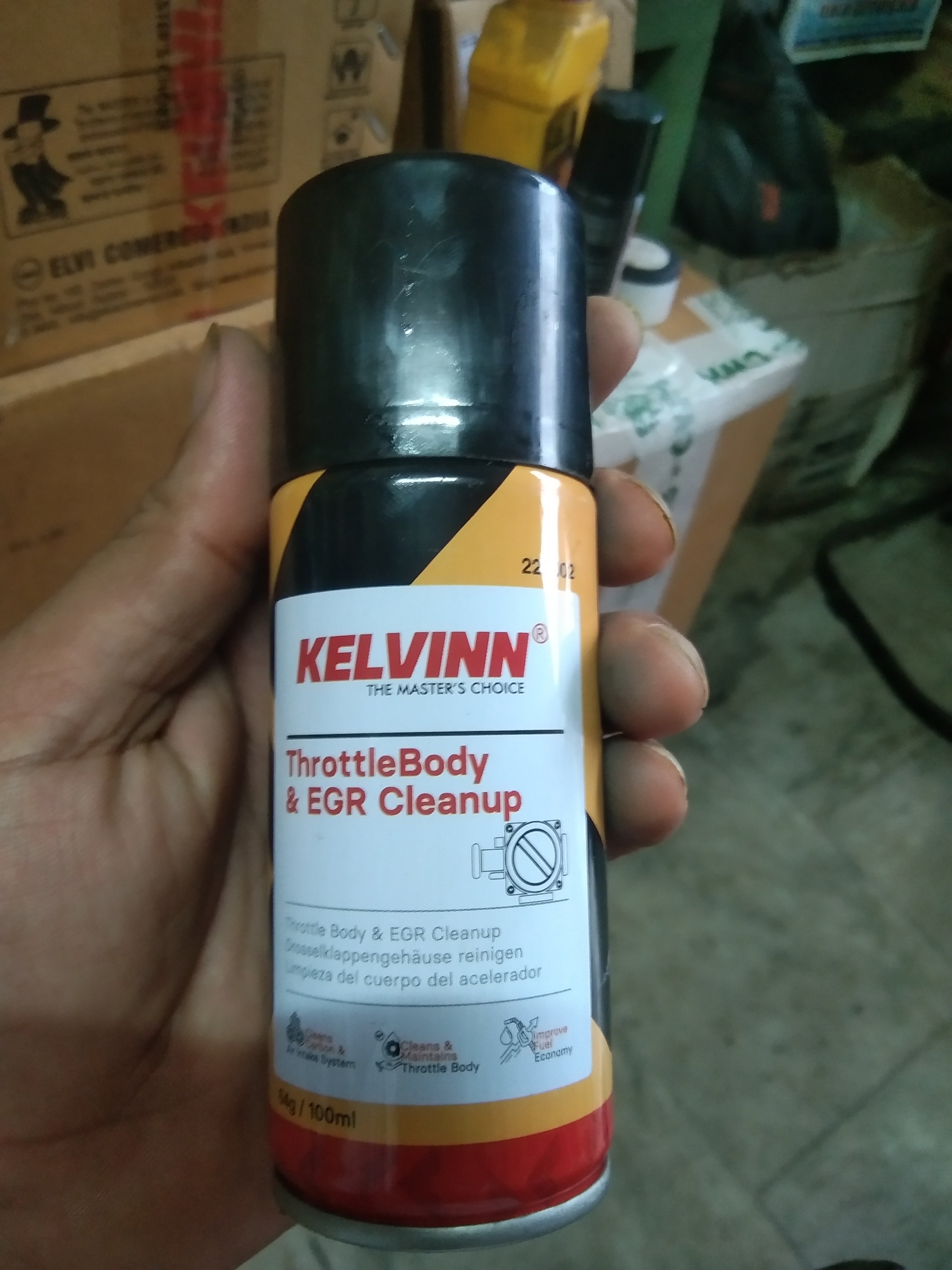 Throttle body & EGR cleanup 100 ml