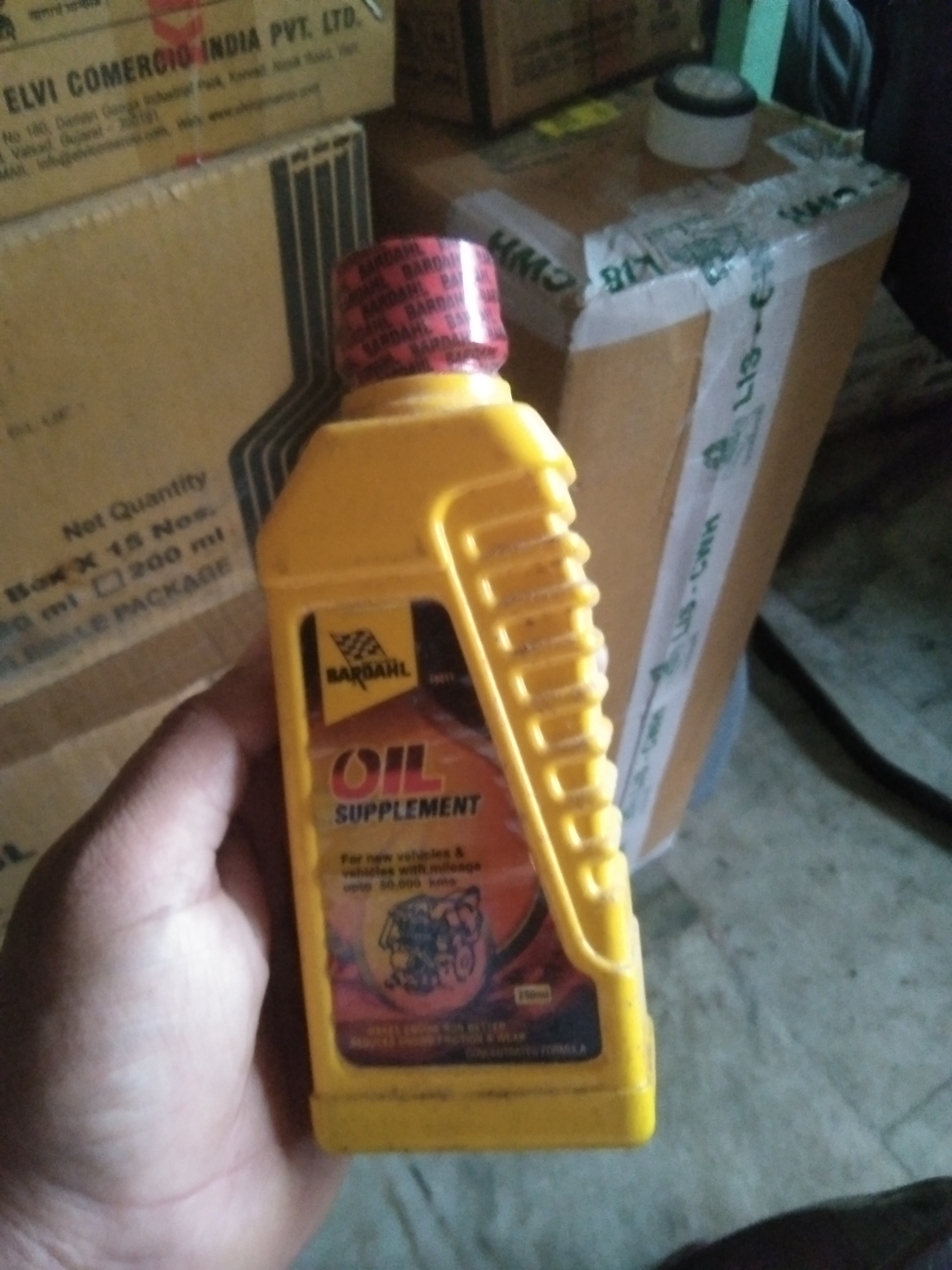 Oil supplement